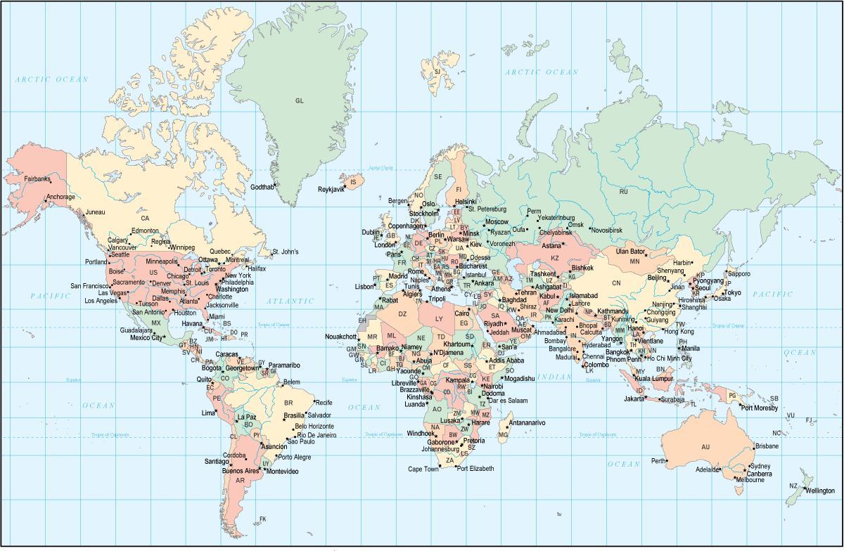ghana země na mapě světa